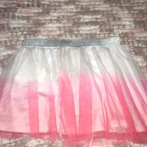 Ombré pink skirt